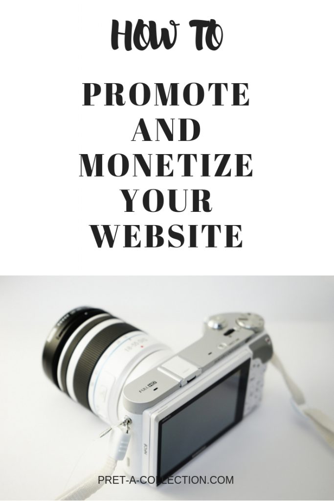 How to promote and monetize your website