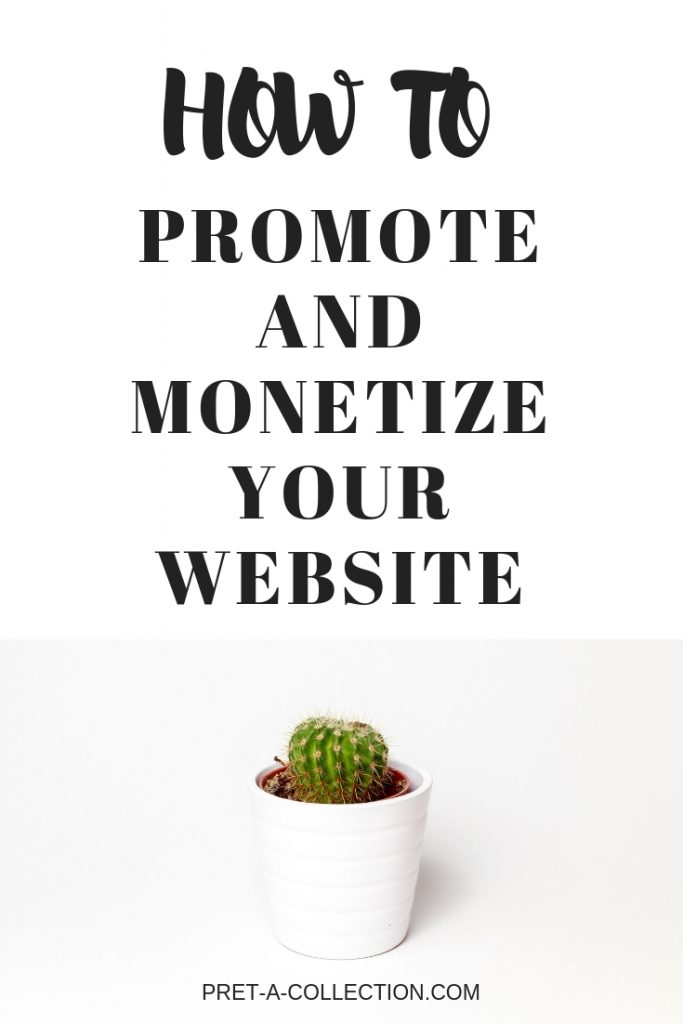How to promote and monetize your website