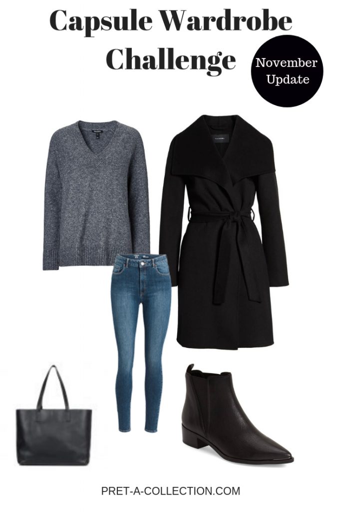 Capsule Wardrobe Challenge November Update