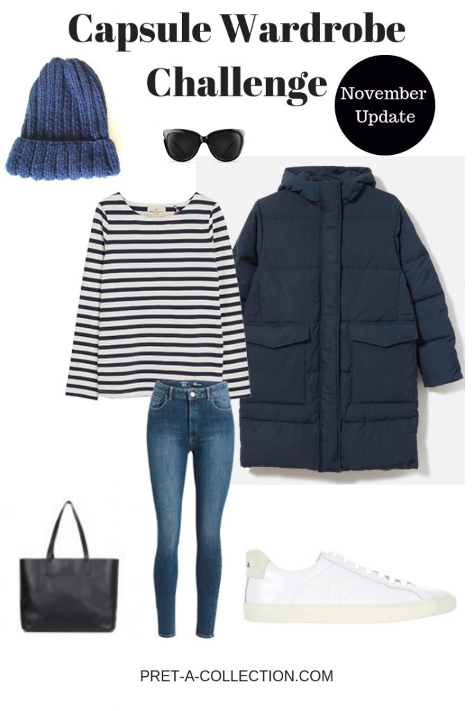Capsule Wardrobe Challenge November Update