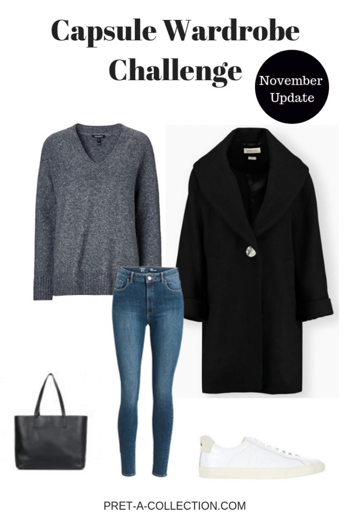Capsule Wardrobe Challenge November Update