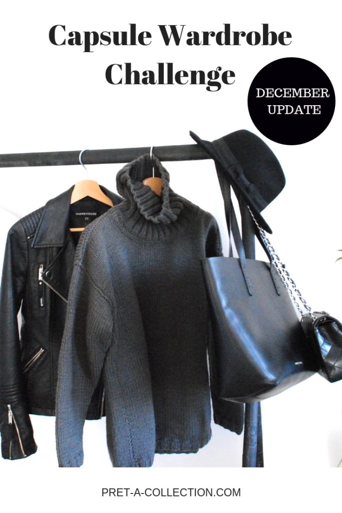 Capsule Wardrobe My Way - A Year Without Shopping December Update
