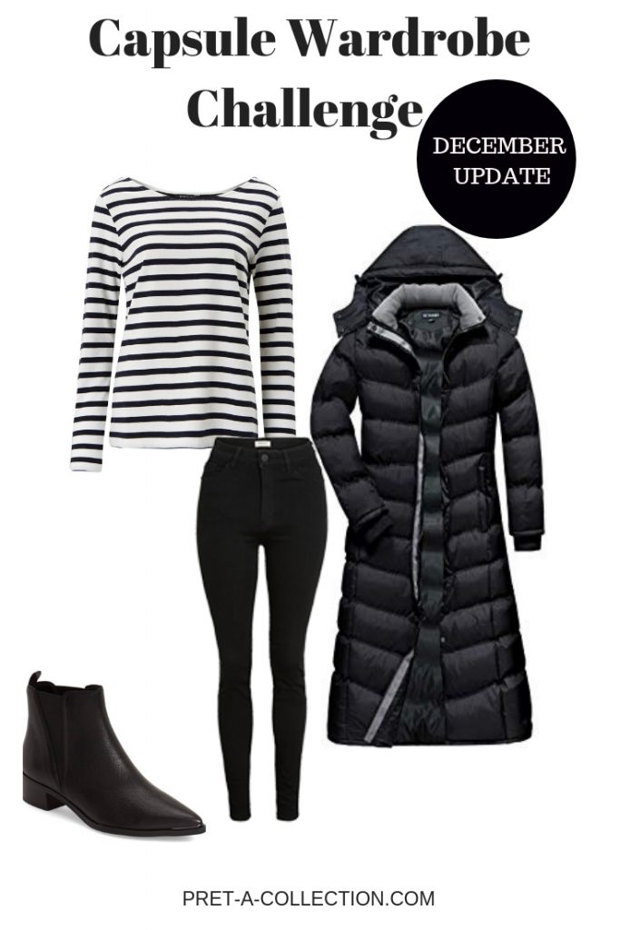 Capsule Wardrobe My Way - A Year Without Shopping December Update