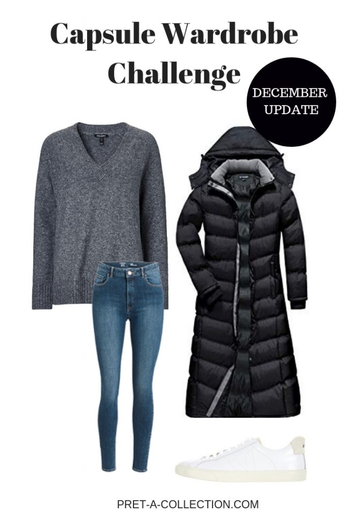 Capsule wardrobe my way - december update