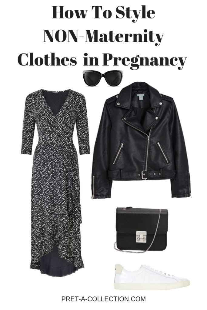How to style a non-maternity clothes in pregnancy
