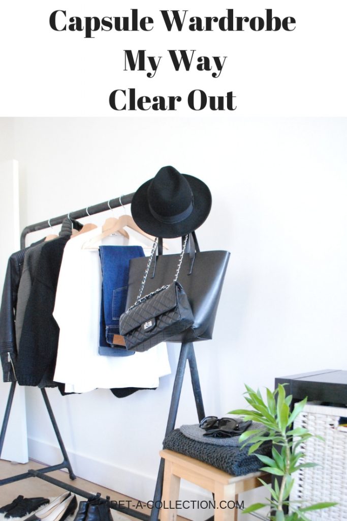 Capsule Wardrobe My Way - Clear Out 4 Capsule wardrobe my way Clear Out