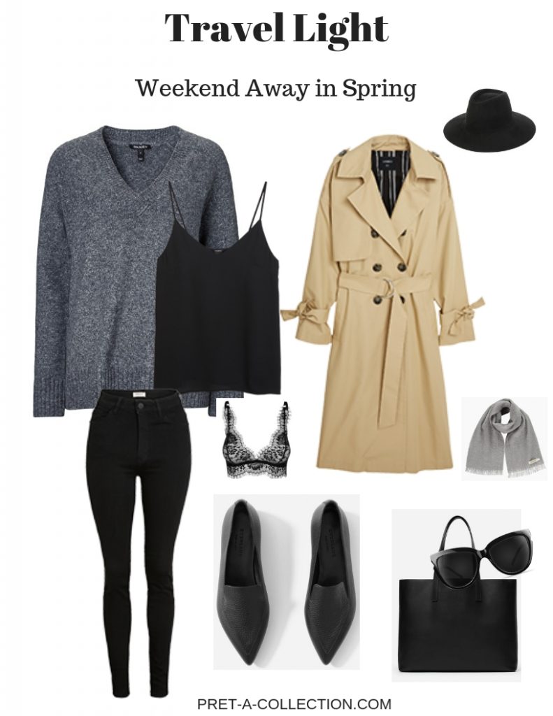Travelling Light for a Weekend Away In Spring
