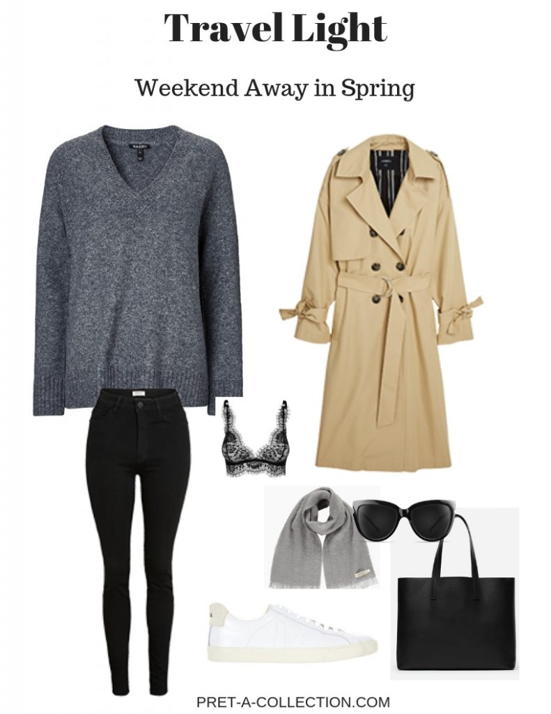 Travelling Light for a Weekend Away In Spring
