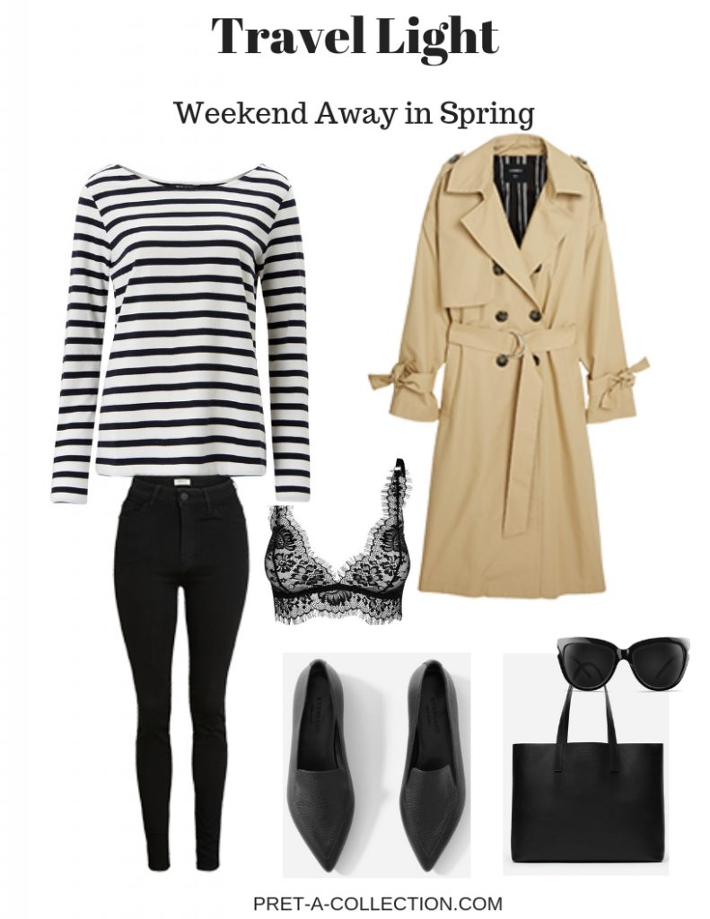 Travelling Light for a Weekend Away In Spring