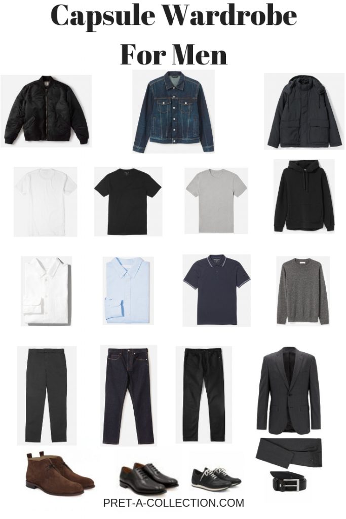 How To Style: Men Capsule Wardrobe - Pret a Collection