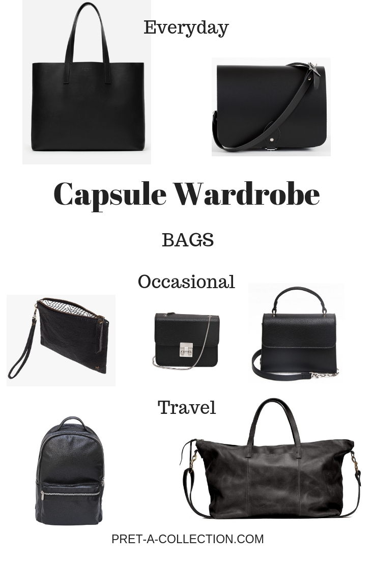 Capsule Wardrobe: Bags - Pret a Collection