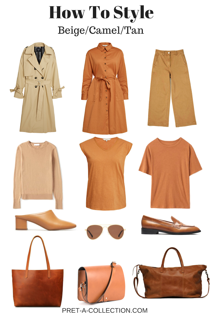How To Style: Beige/Camel/Tan In Your Capsule Wardrobe - Pret a Collection