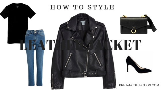 How To Style Leather jacket