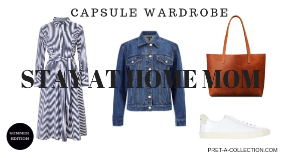 Capsule Wardrobe Stay at home mom