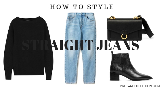 How to style Straight leg jeans
