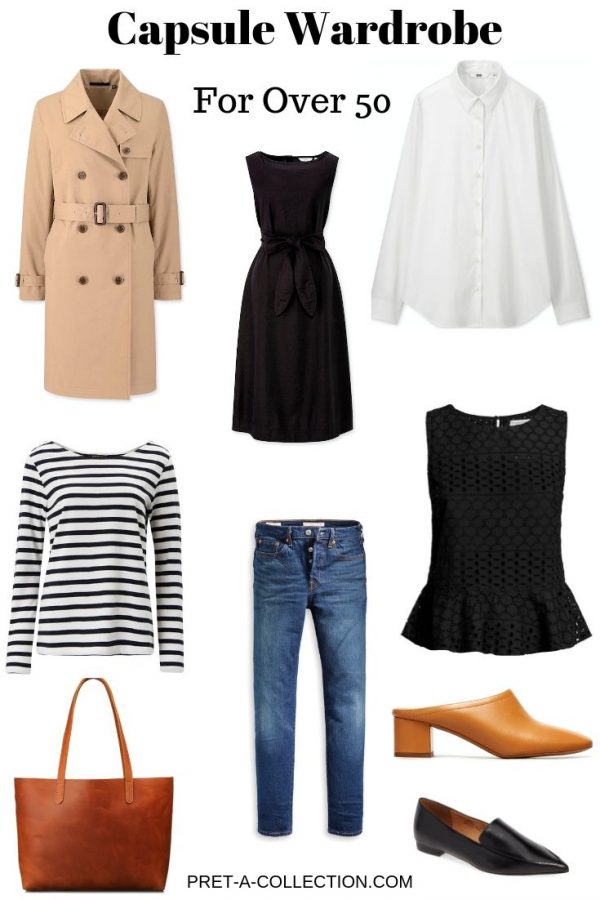 Capsule Wardrobe For Over 50 Still Fashionable! Pret a Collection