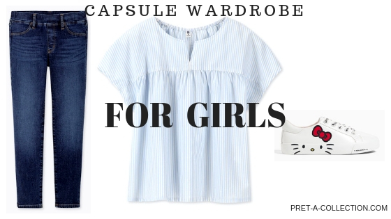 Capsule wardrobe for girls