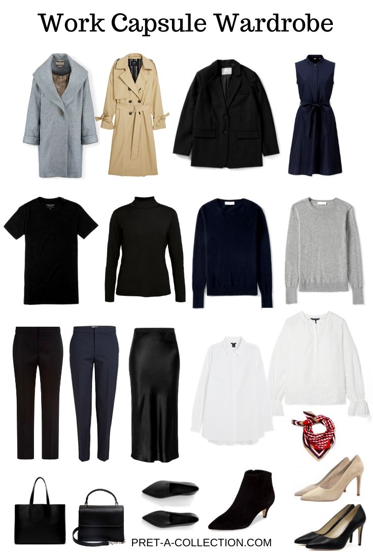 Work Capsule Wardrobe - Pret a Collection