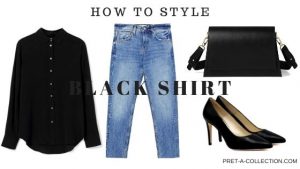 How to style black shirt