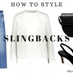 How to style slingbacks