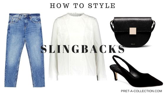 How to style slingbacks
