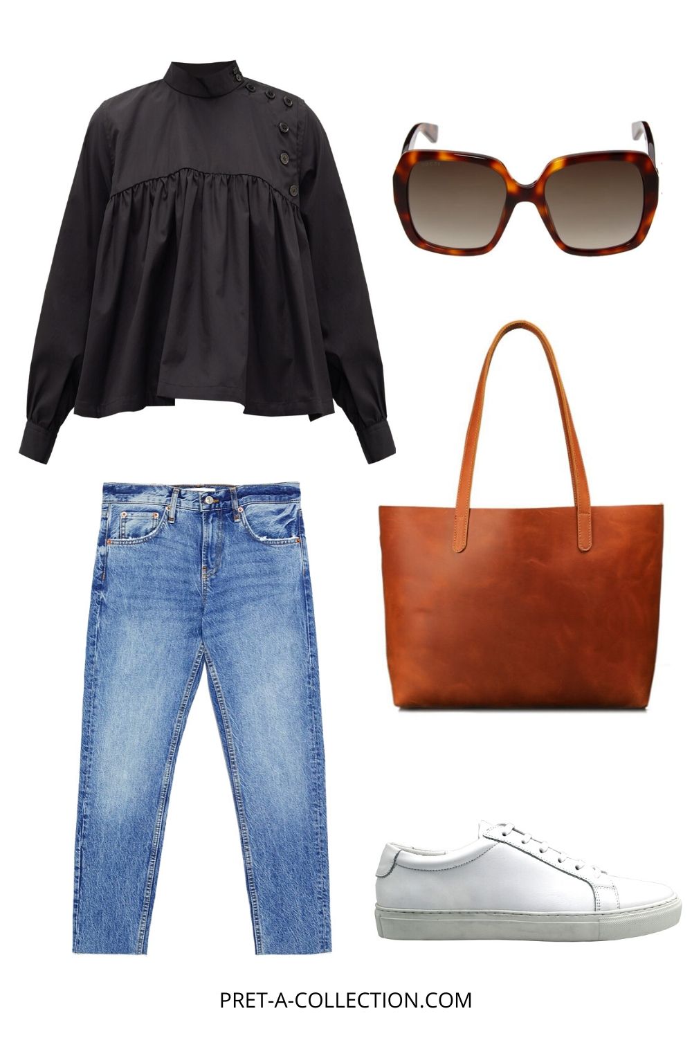 How To Wear a DressUp Blouse Casually Pret a Collection