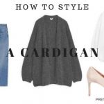 how to style a cardigan