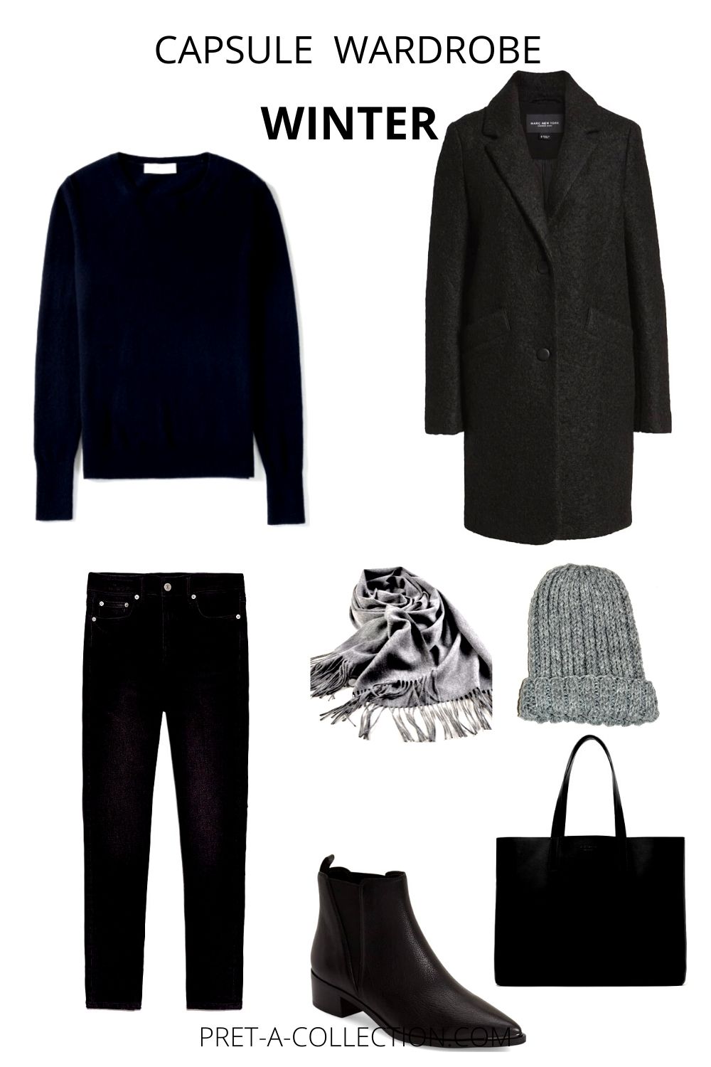 Winter Capsule Wardrobe - Pret a Collection