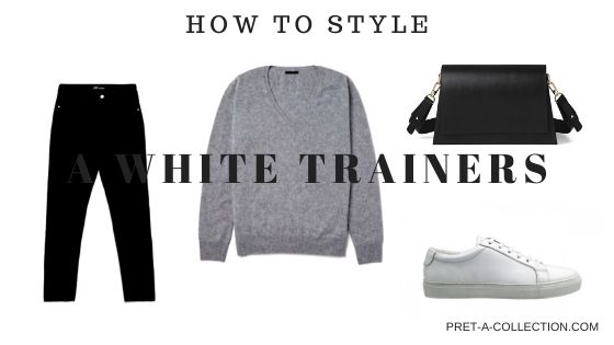 How to style a white trainers
