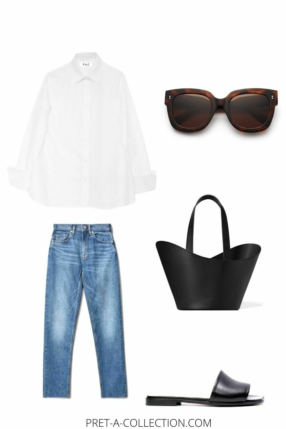 How to wear a white shirt in summer