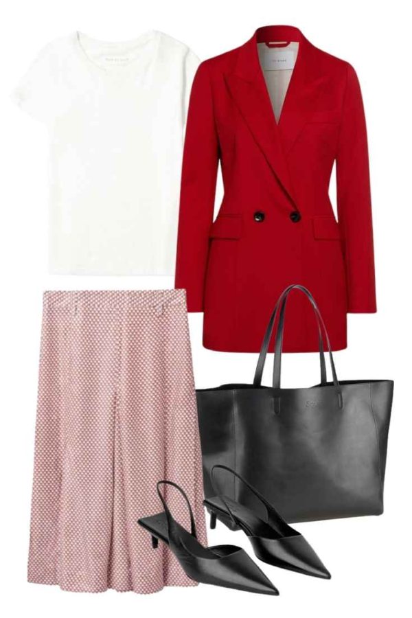 How To Add Red To a Neutral Capsule Wardrobe - Pret a Collection