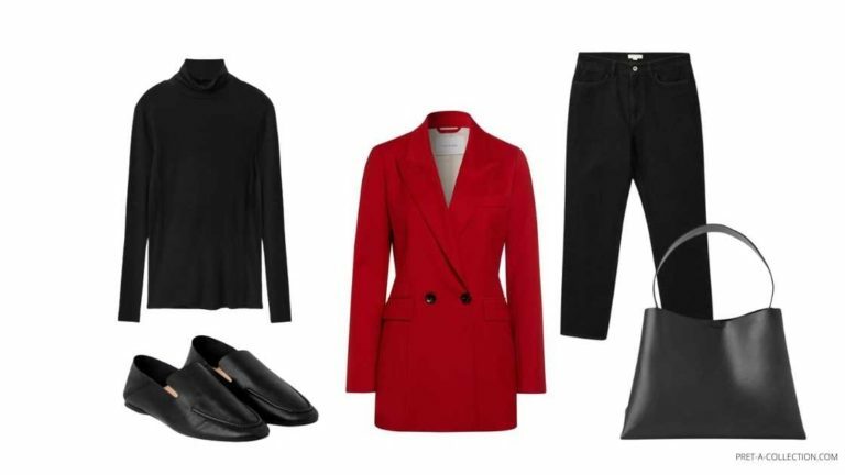 How to add red to a neutral capsule wardrobe