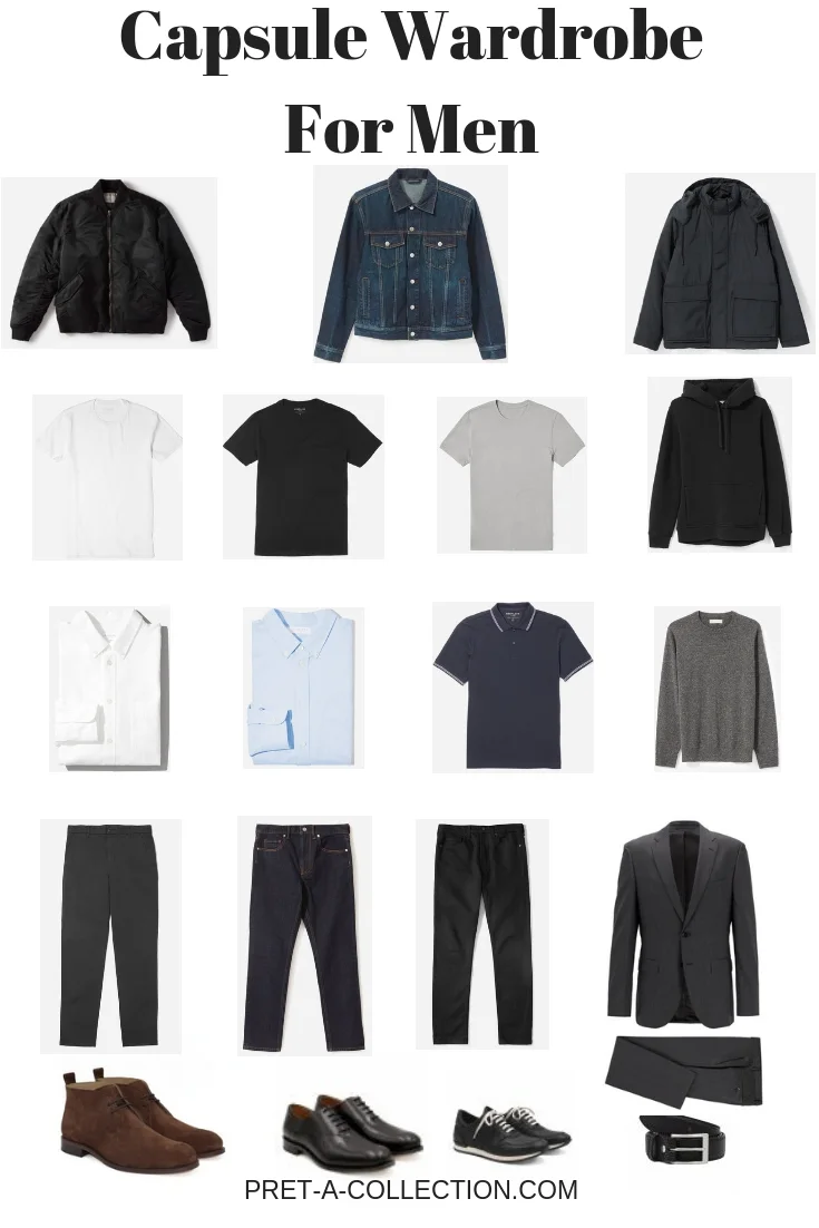 How to style Men capsule wardrobe
