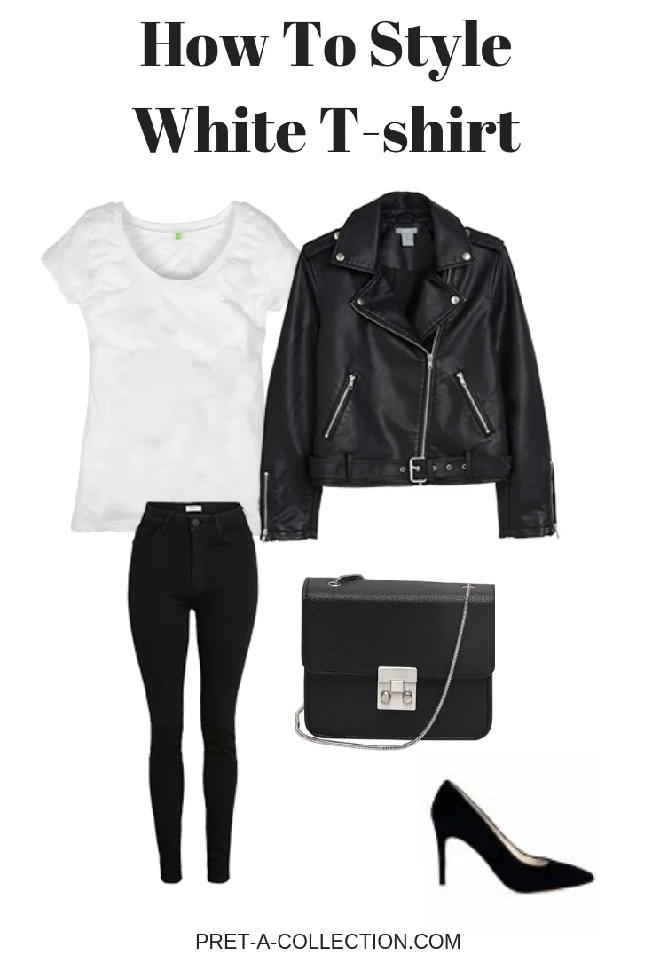 How To Style: White T-Shirt 1 White T-shirt