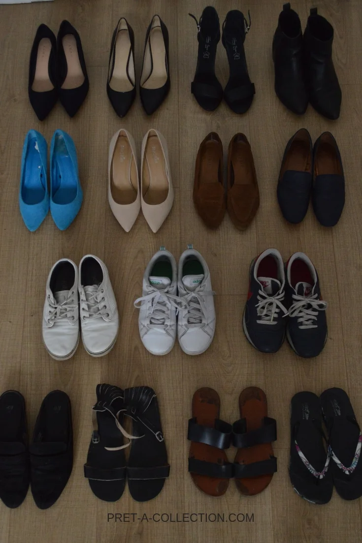 Capsule Wardrobe: Shoes 1 Shoes