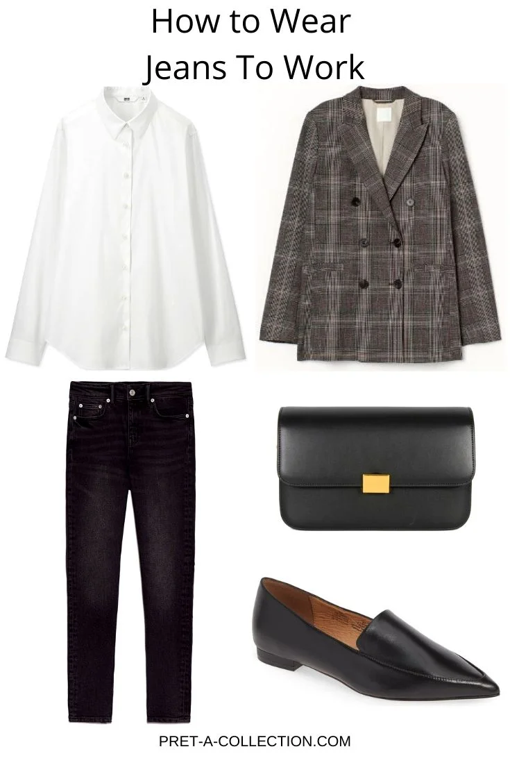 How to wear jeans to work